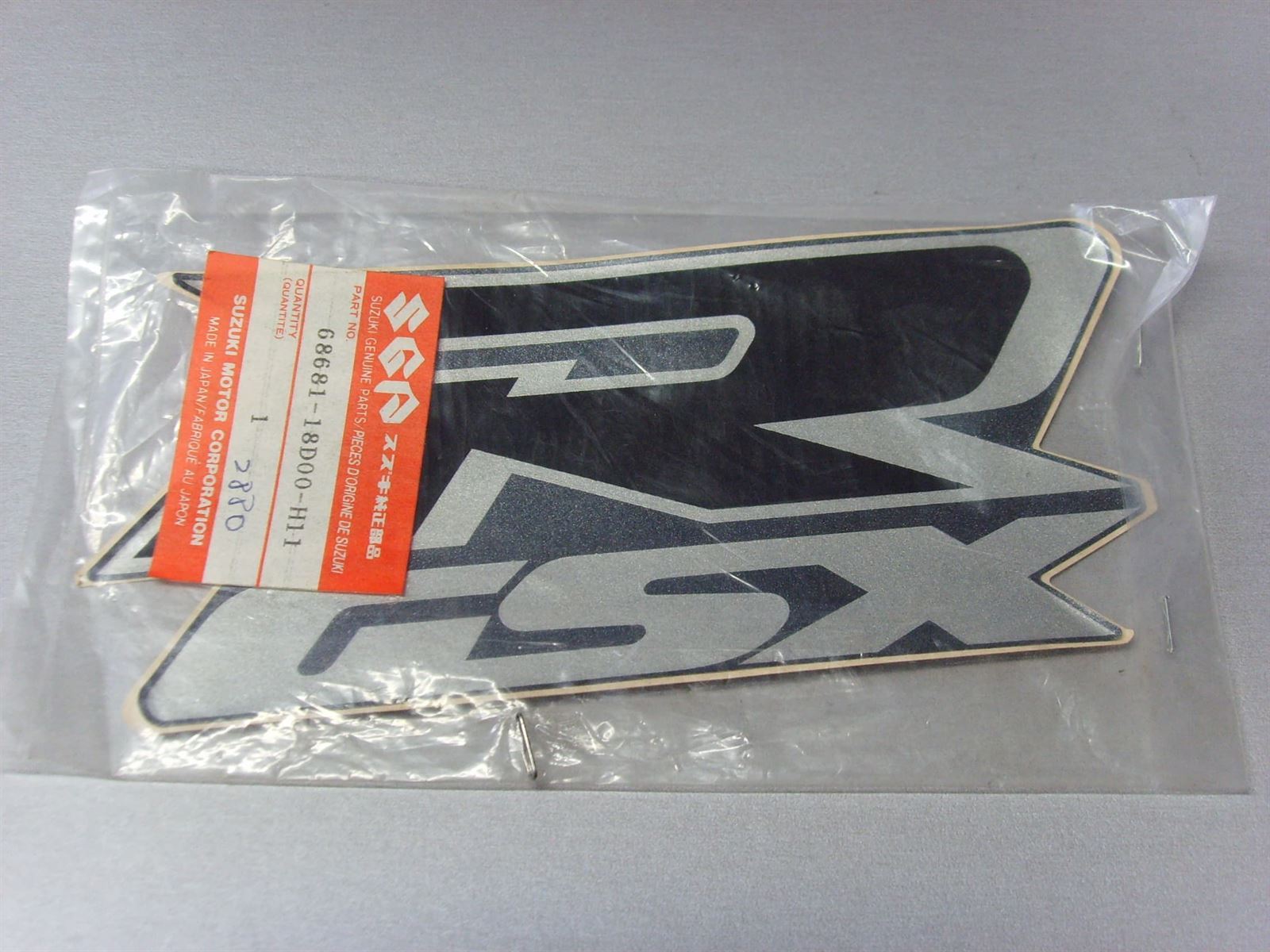 Pegatina Suzuki GSXR - Imagen 1