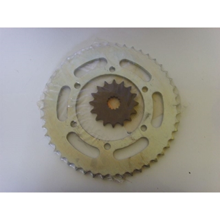 Corona y piñon KAWASAKI - Imagen 1