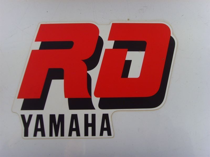 Pegatina deposito Yamaha RD - Imagen 1