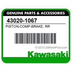 Pistón freno trasero Kawasaki - Imagen 2