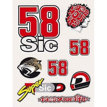 Set adhesivos Sic58 - Imagen 1